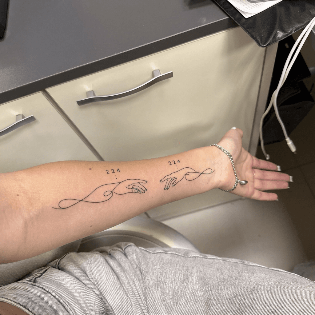 Тату эскиз: Tryon: forearm