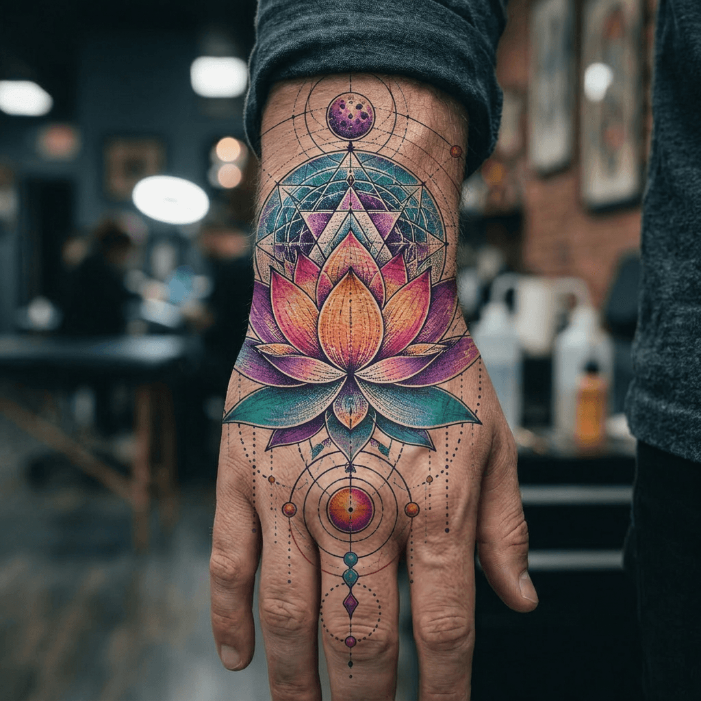 Тату эскиз: Tryon: wrist