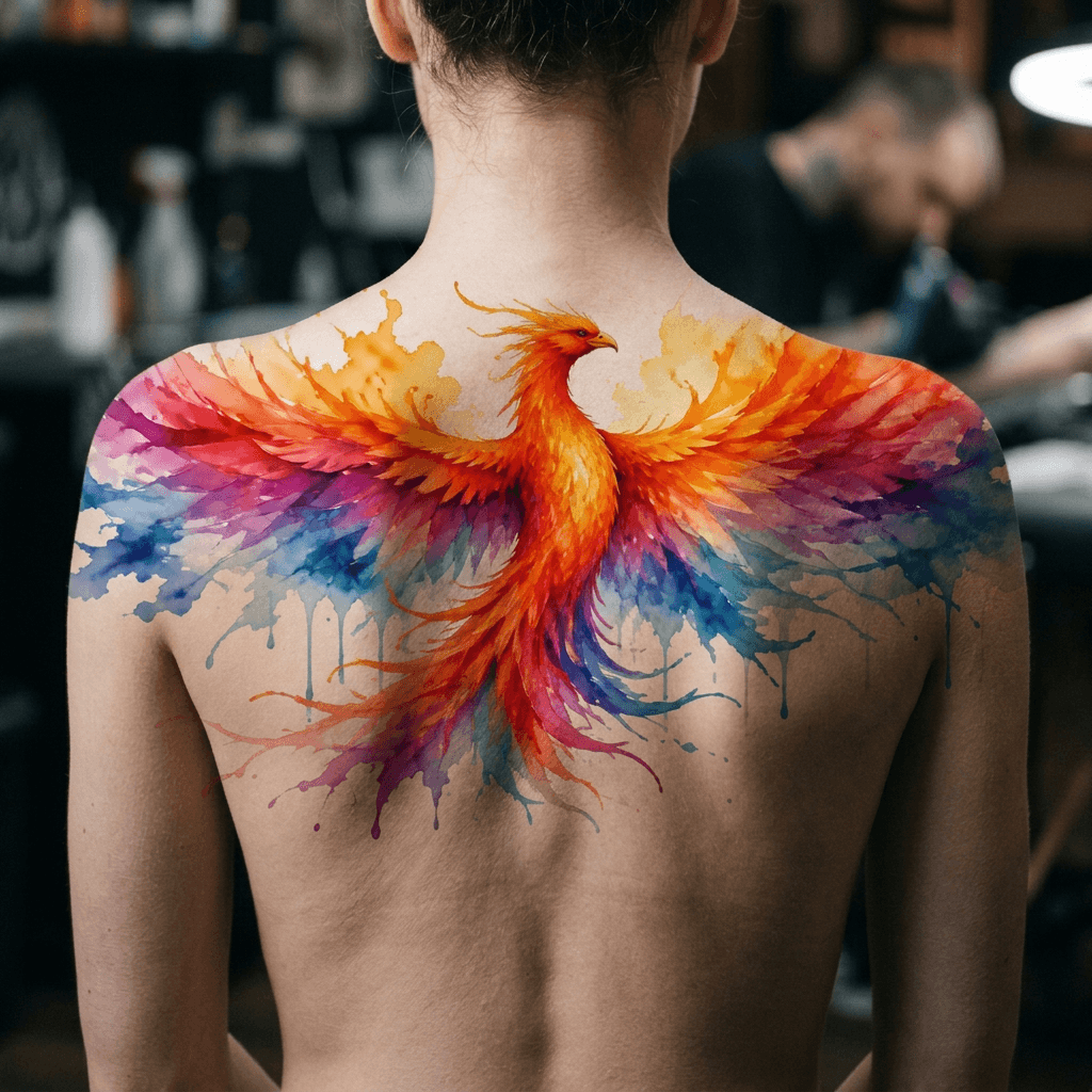 Тату эскиз: Tryon: back