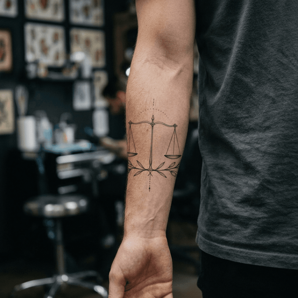 Тату эскиз: Tryon: forearm