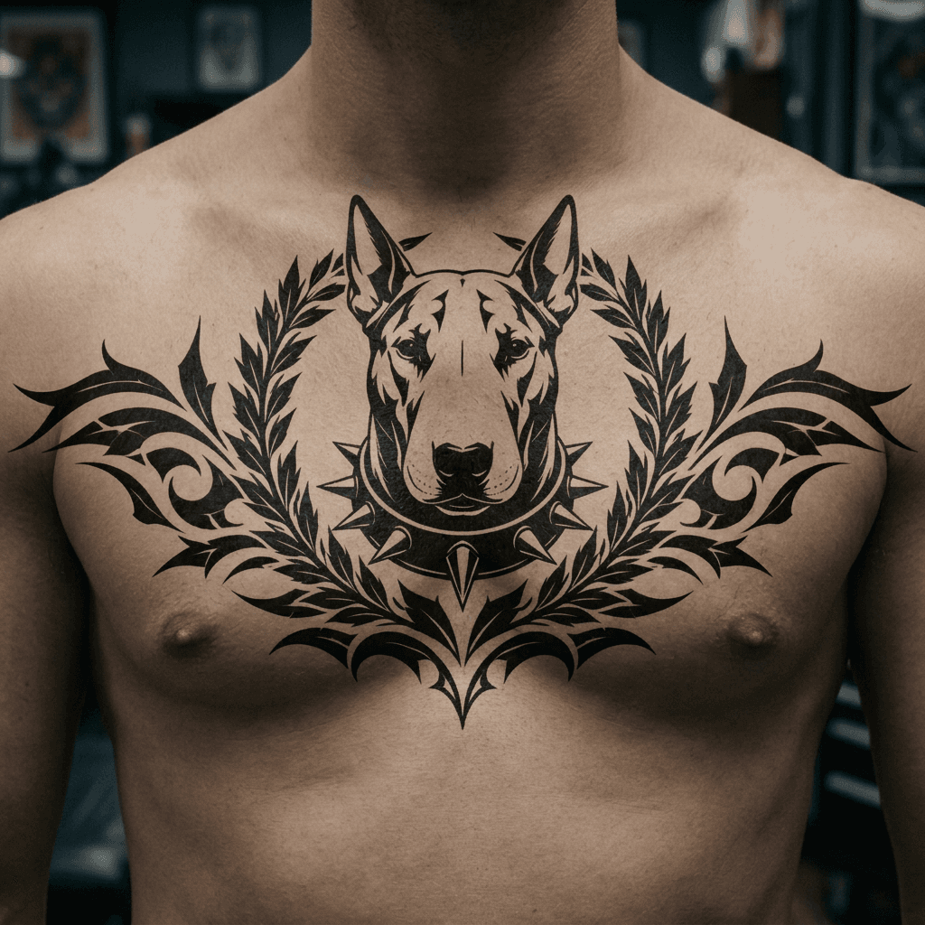 Тату эскиз: Tryon: chest