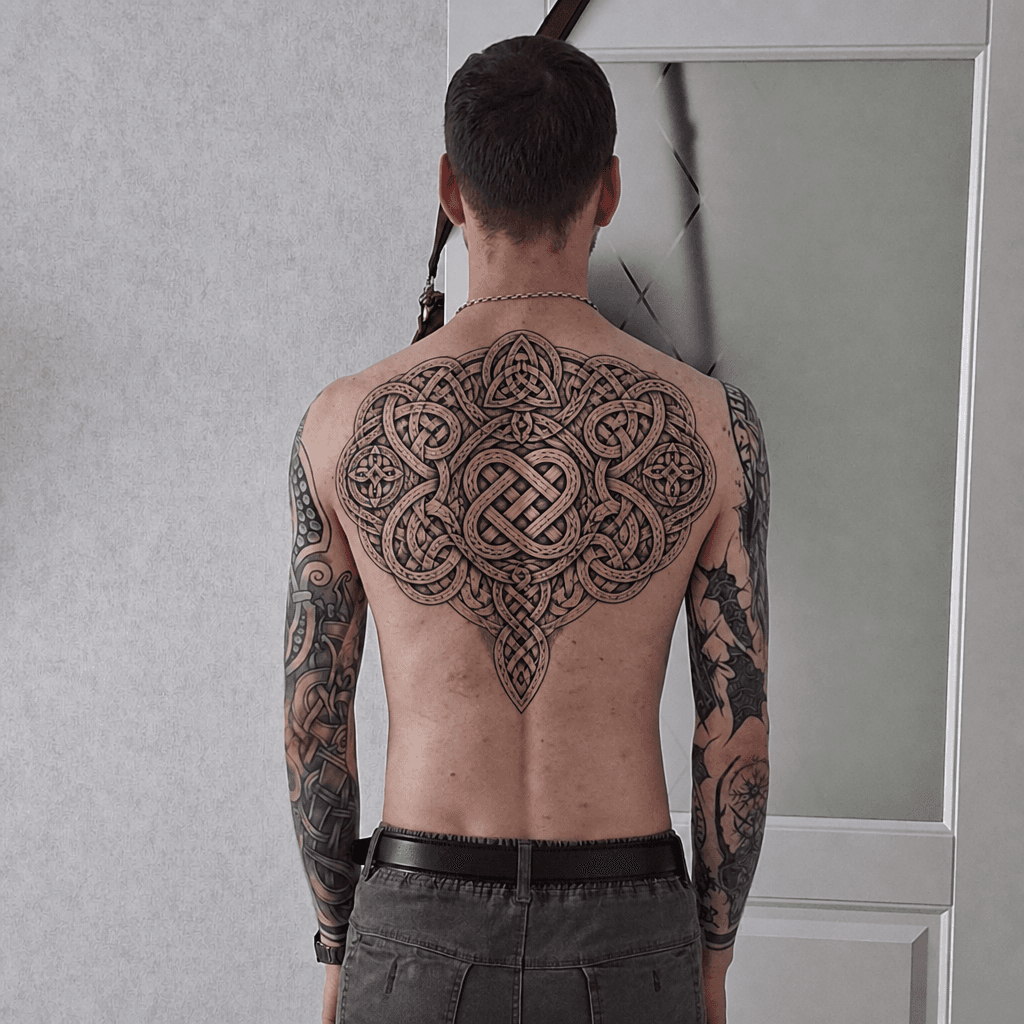 Тату эскиз: Tryon: back