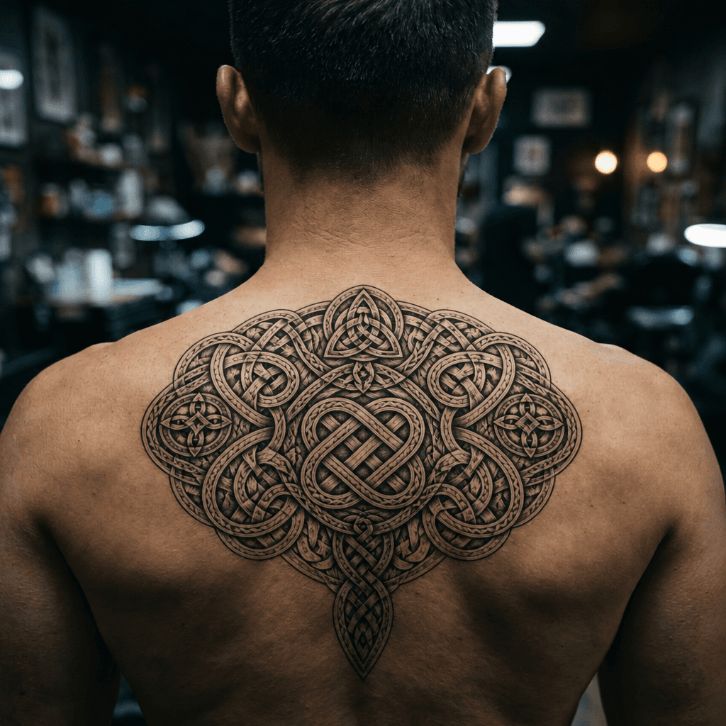 Тату эскиз: Tryon: back