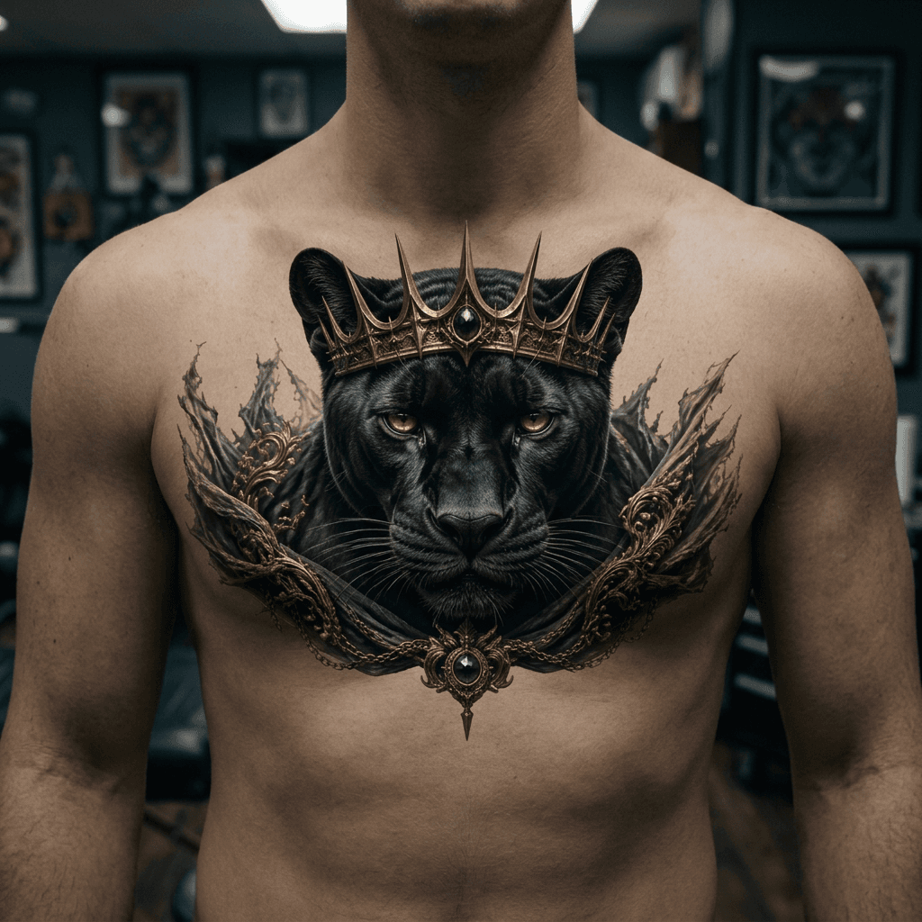 Тату эскиз: Tryon: chest