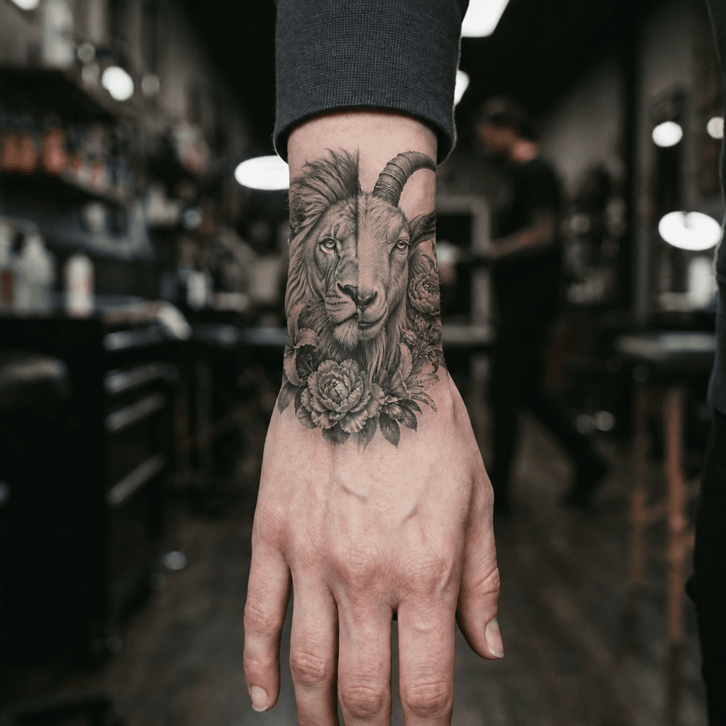 Тату эскиз: Tryon: wrist