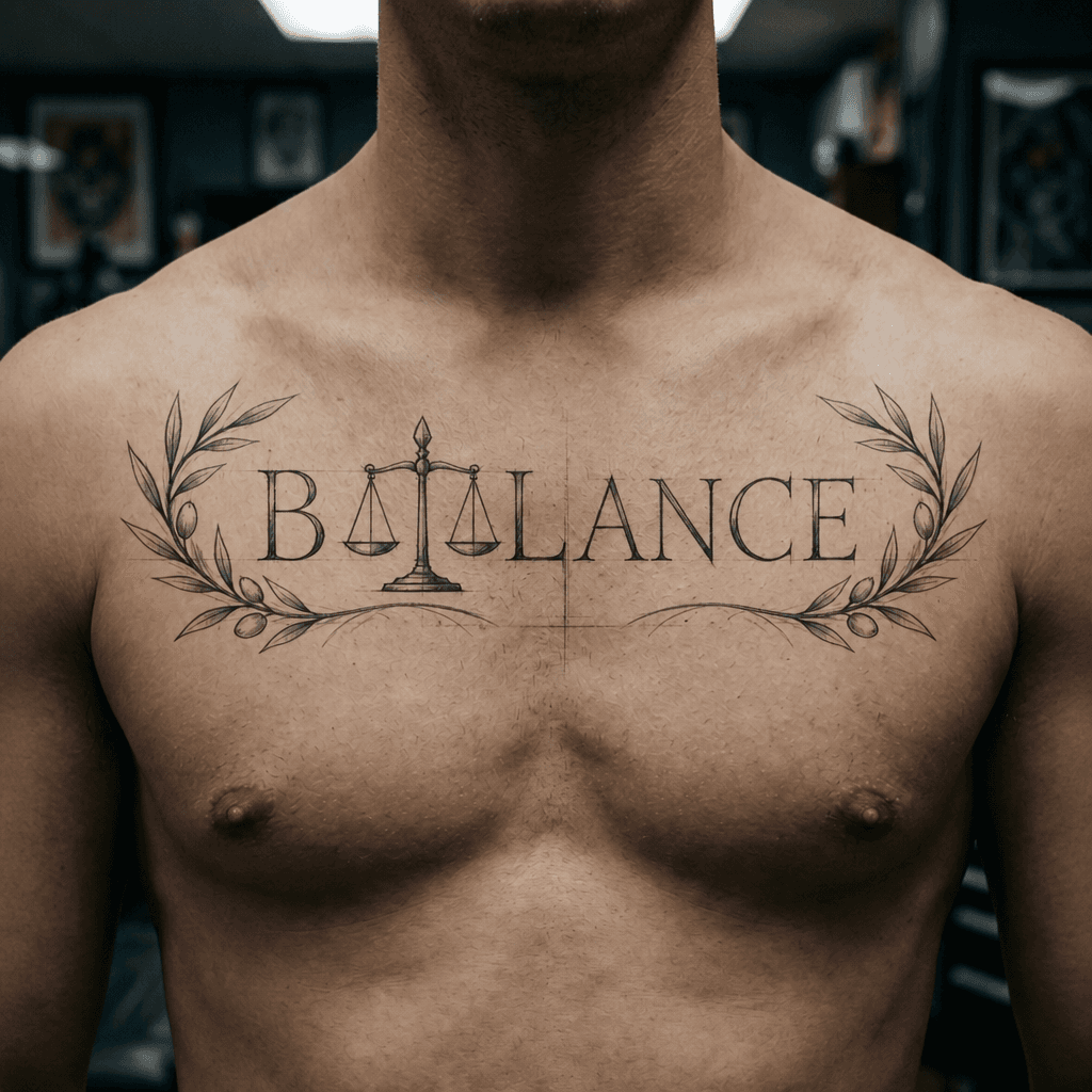 Тату эскиз: Tryon: chest