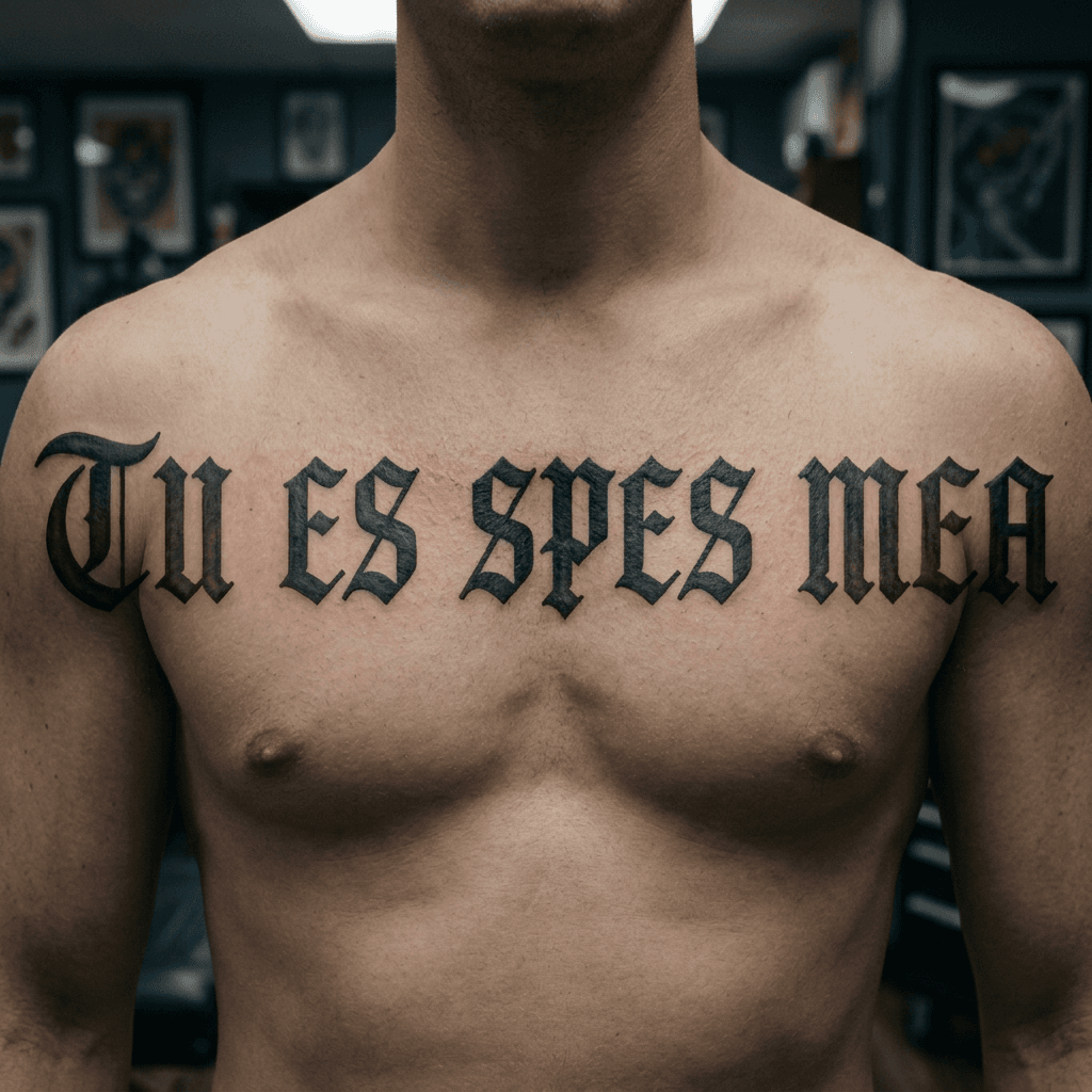 Тату эскиз: Tryon: chest