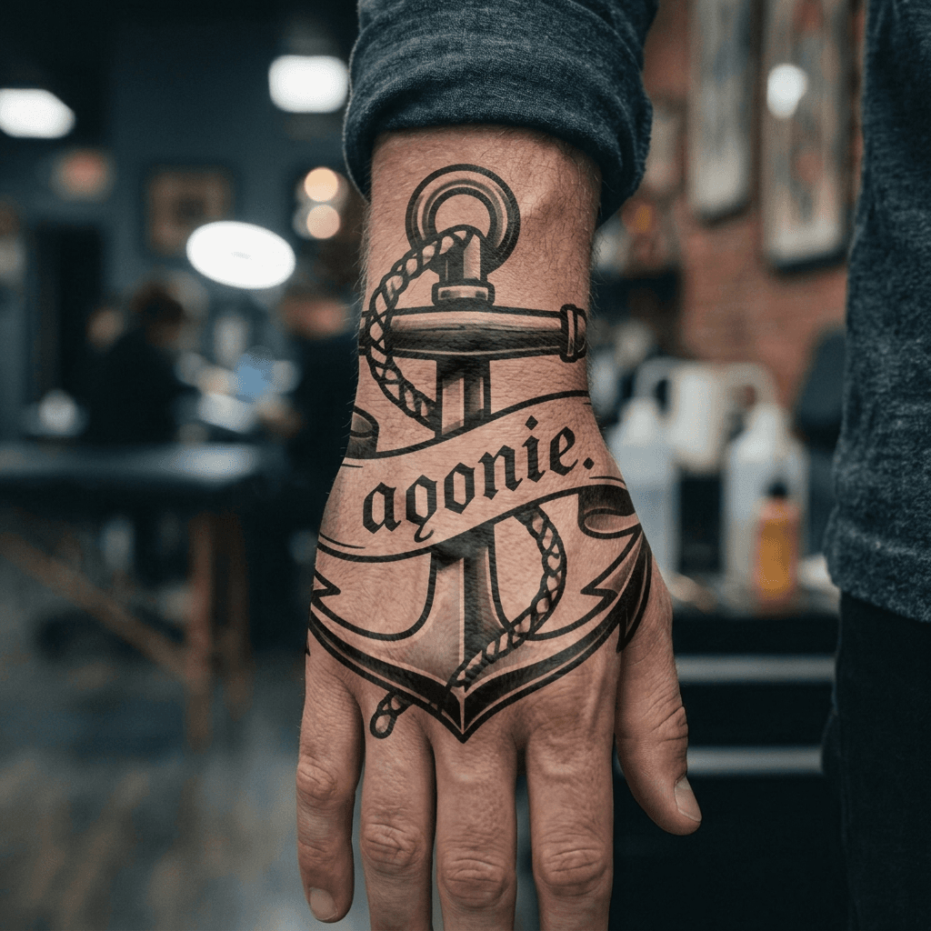 Тату эскиз: Tryon: wrist