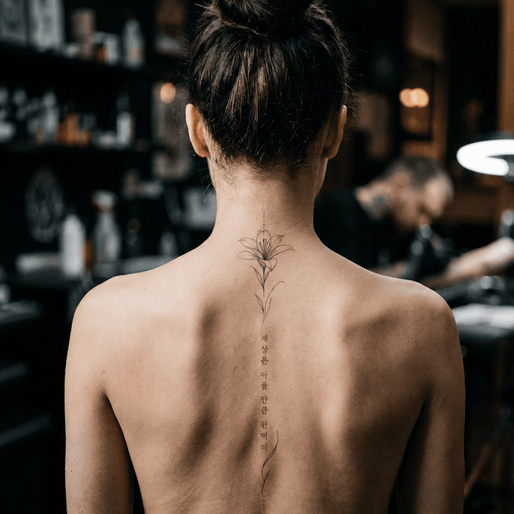 Тату эскиз: Tryon: back