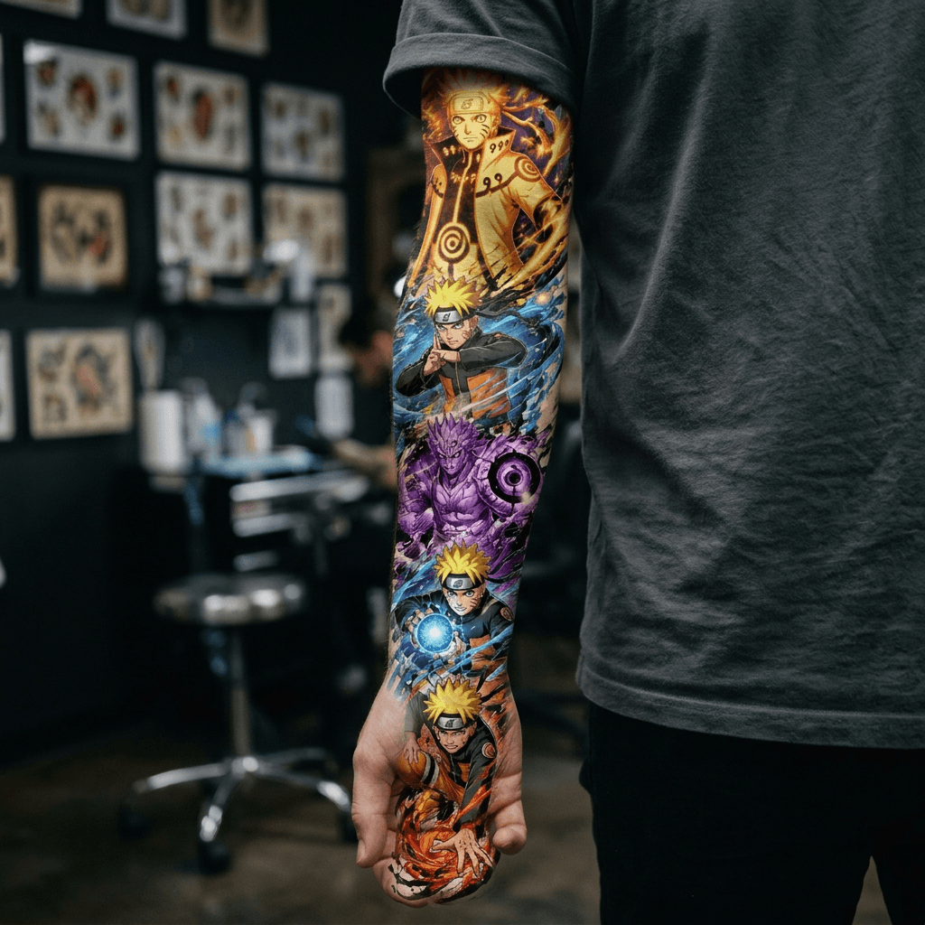 Тату эскиз: Tryon: forearm