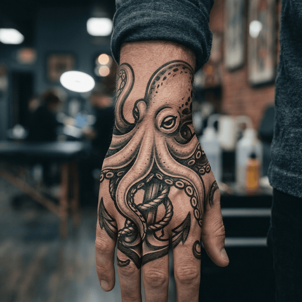 Тату эскиз: Tryon: wrist