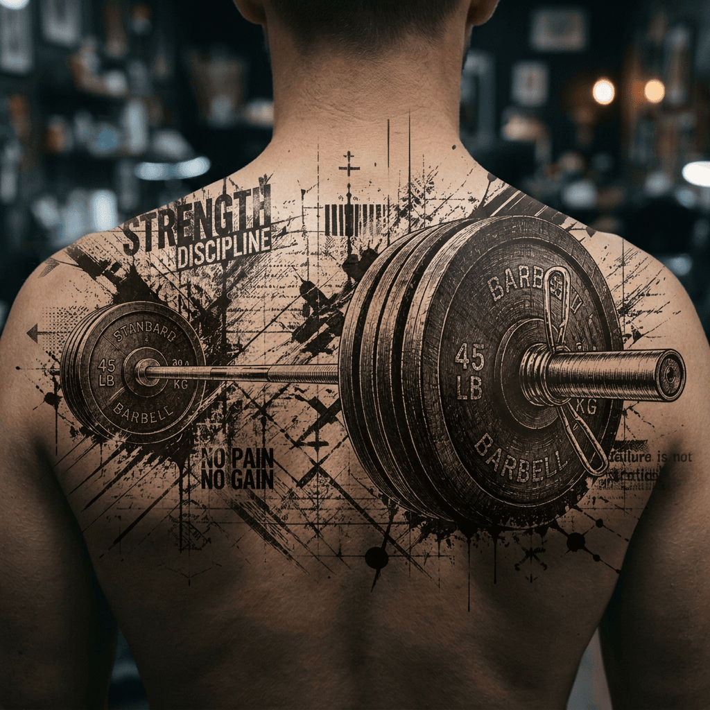 Тату эскиз: Tryon: back