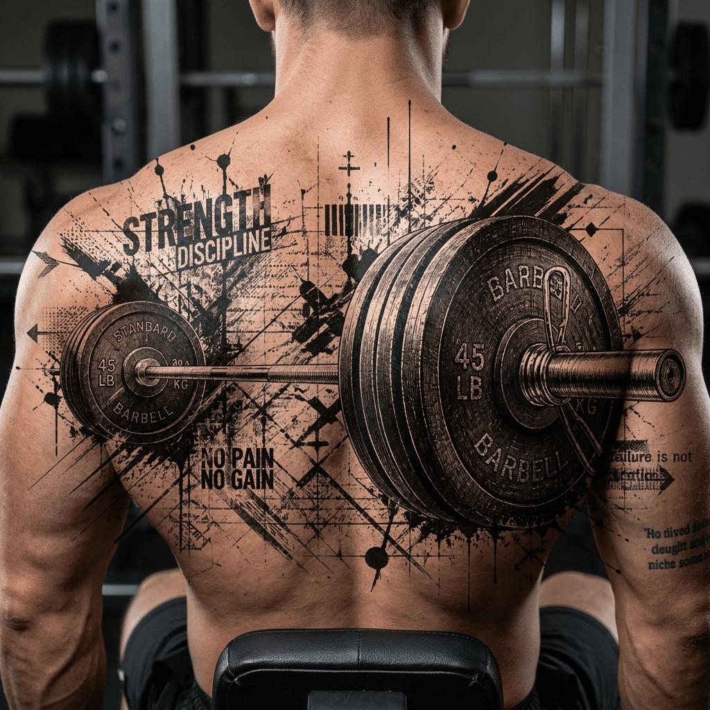 Тату эскиз: Tryon: back