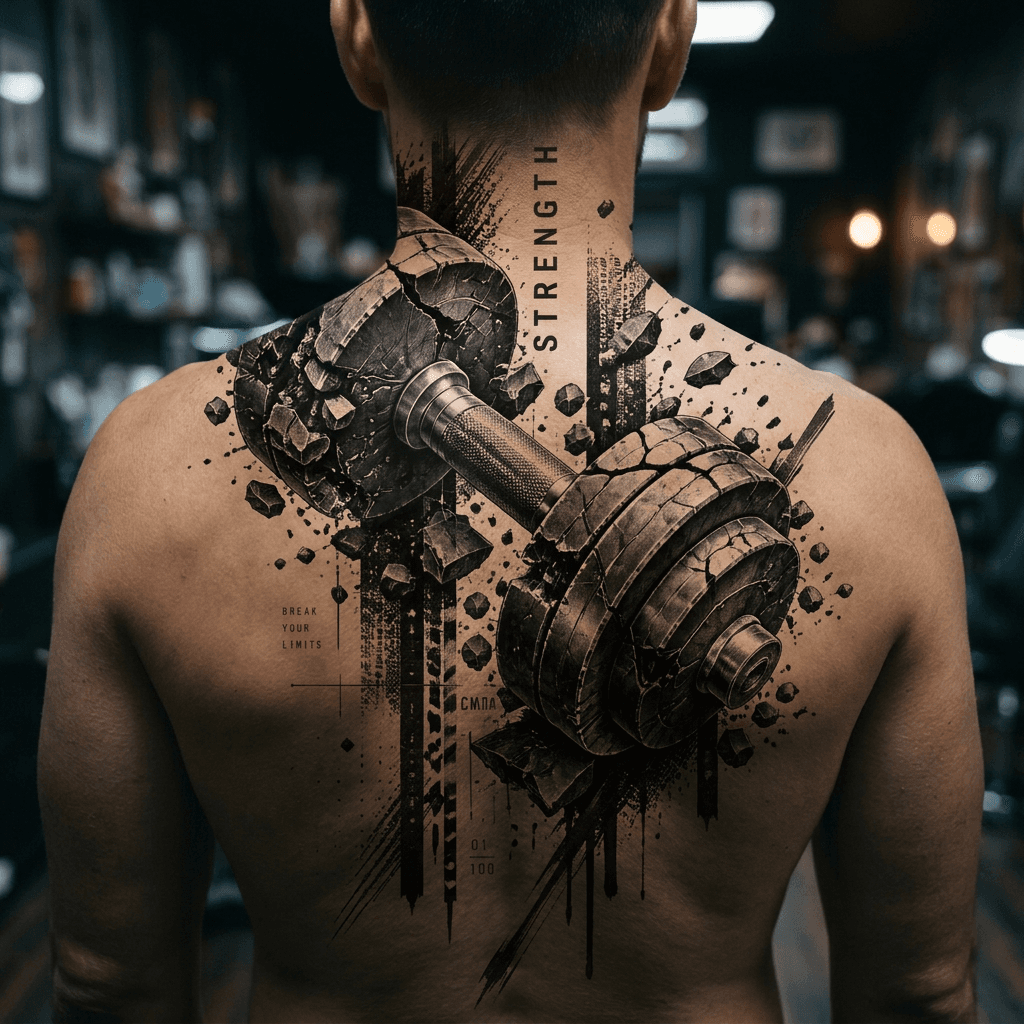 Тату эскиз: Tryon: back