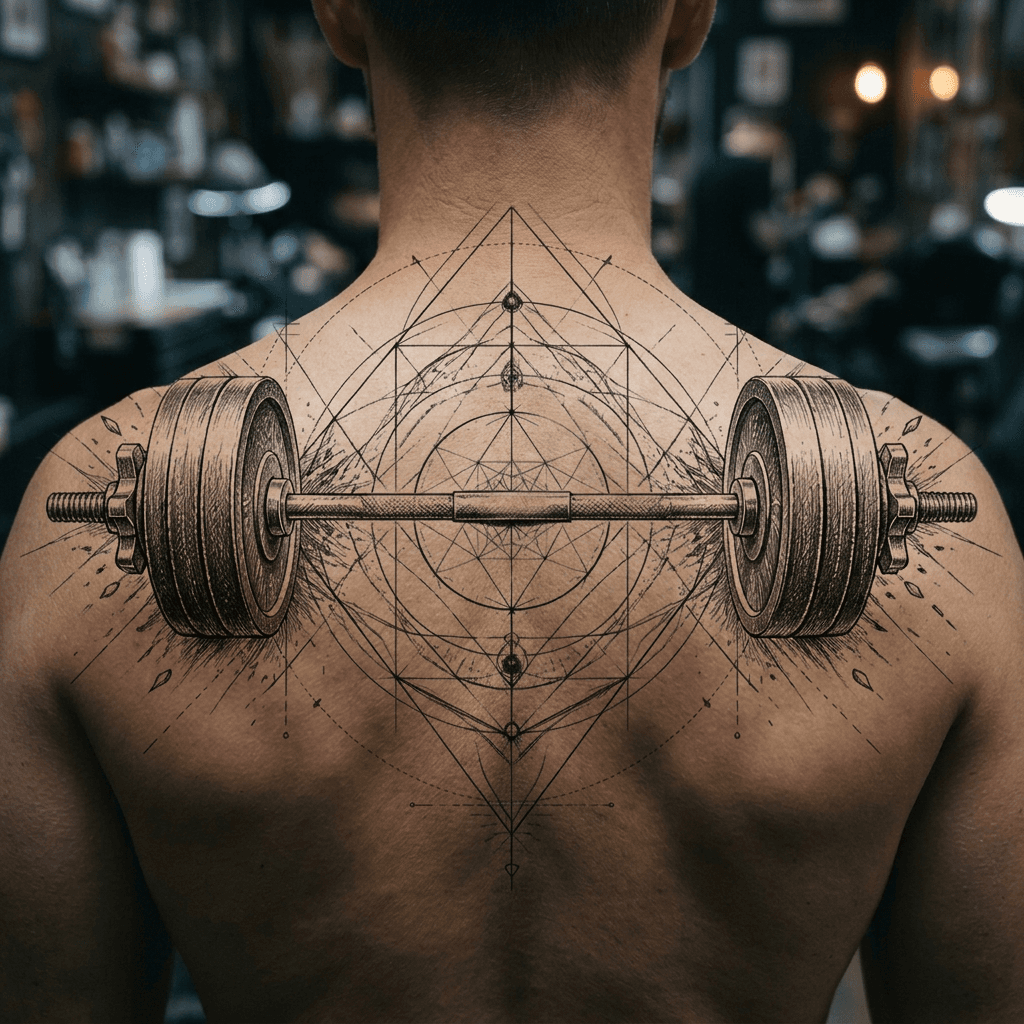 Тату эскиз: Tryon: back