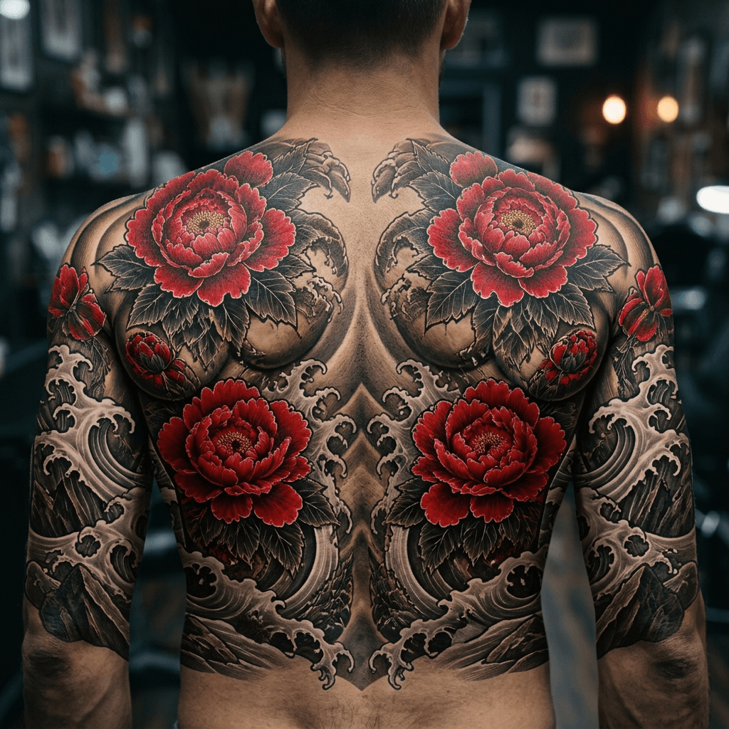 Тату эскиз: Tryon: back