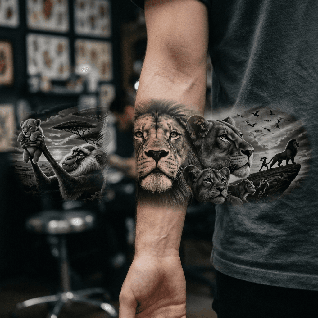 Тату эскиз: Tryon: forearm