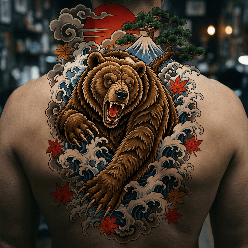 Тату эскиз: Tryon: back