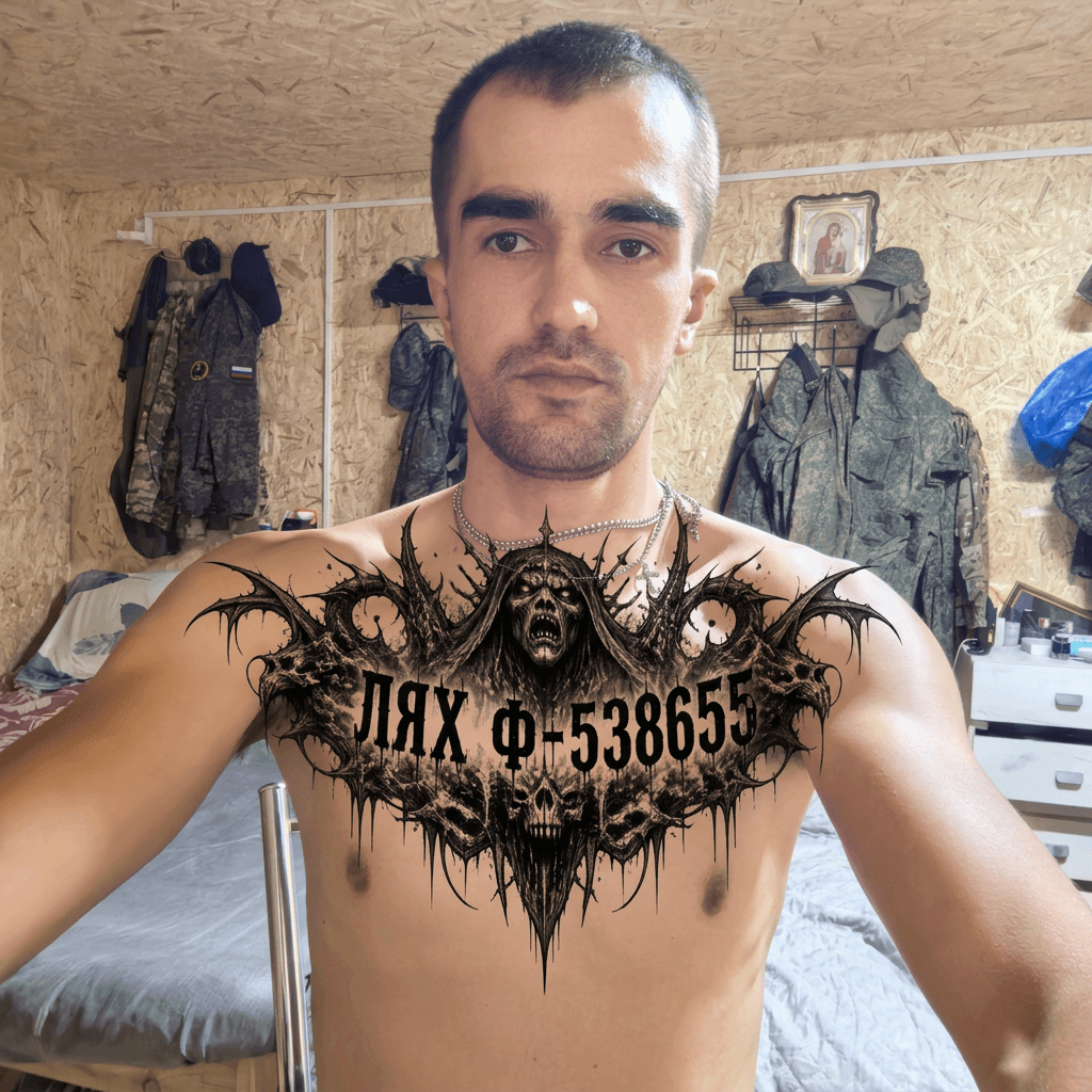 Тату эскиз: Tryon: chest