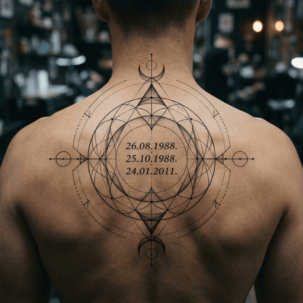 Тату эскиз: Tryon: back