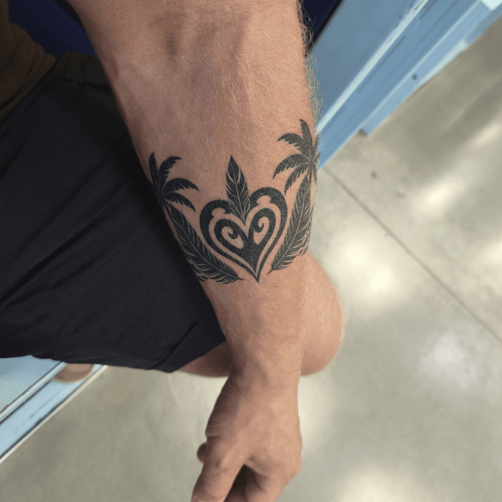 Тату эскиз: Tryon: forearm