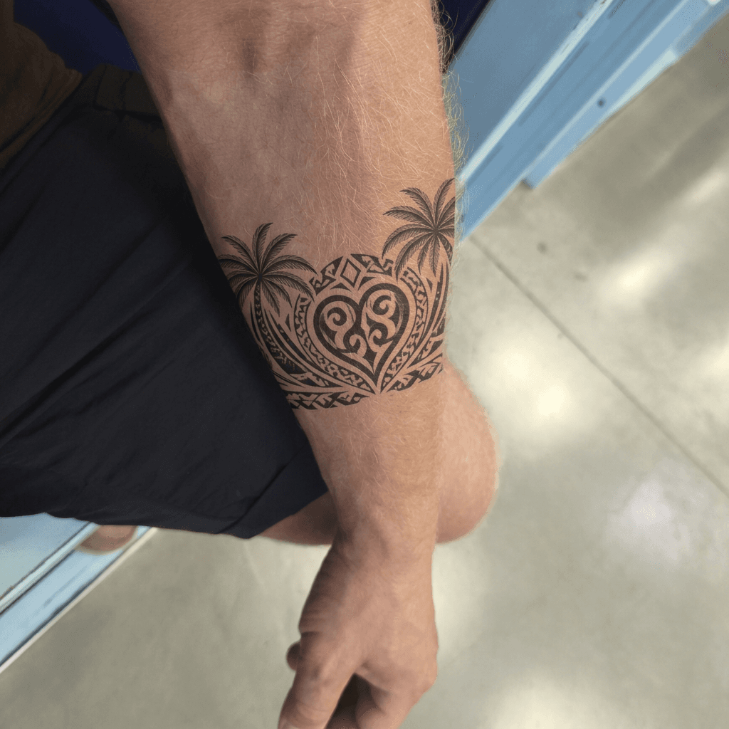Тату эскиз: Tryon: forearm