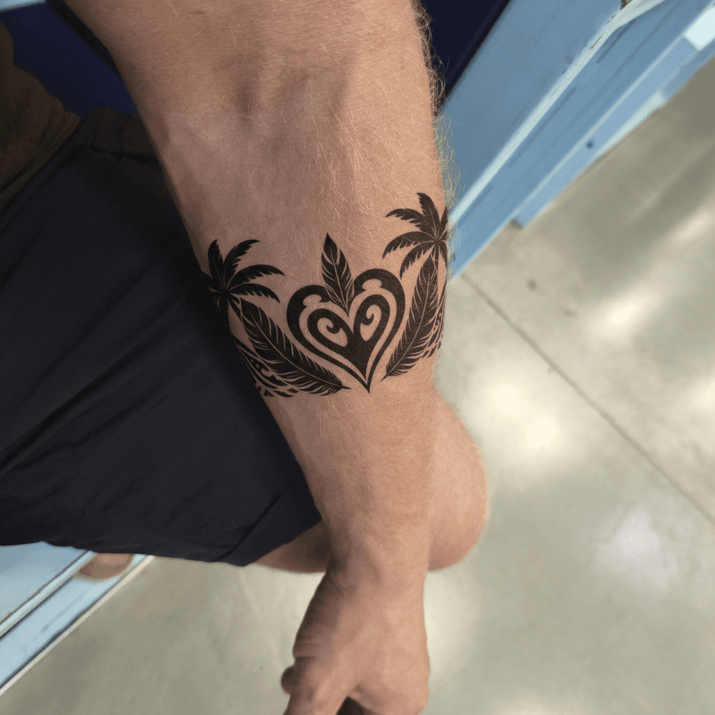 Тату эскиз: Tryon: forearm