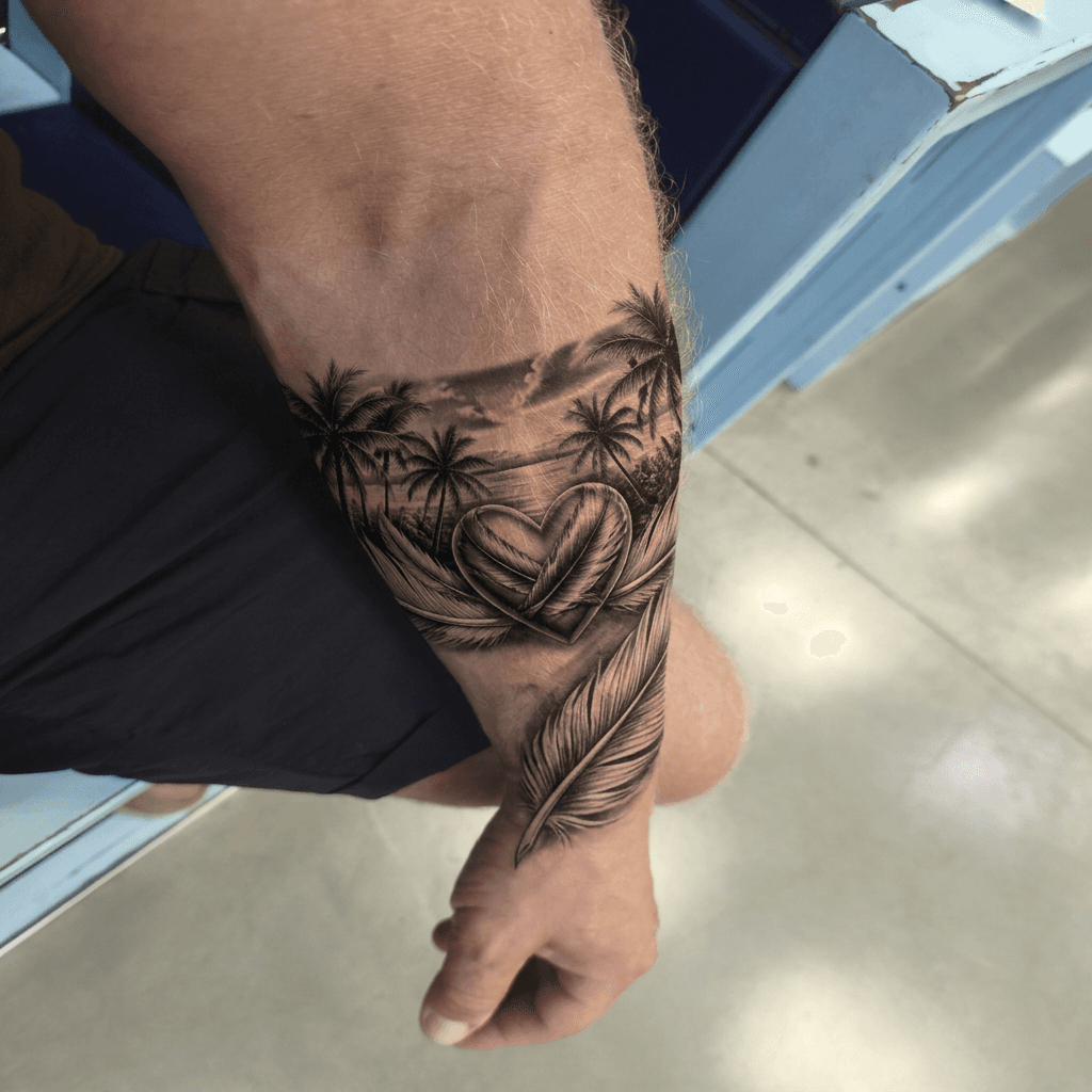 Тату эскиз: Tryon: sleeve