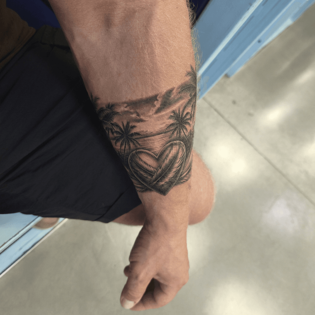 Тату эскиз: Tryon: sleeve
