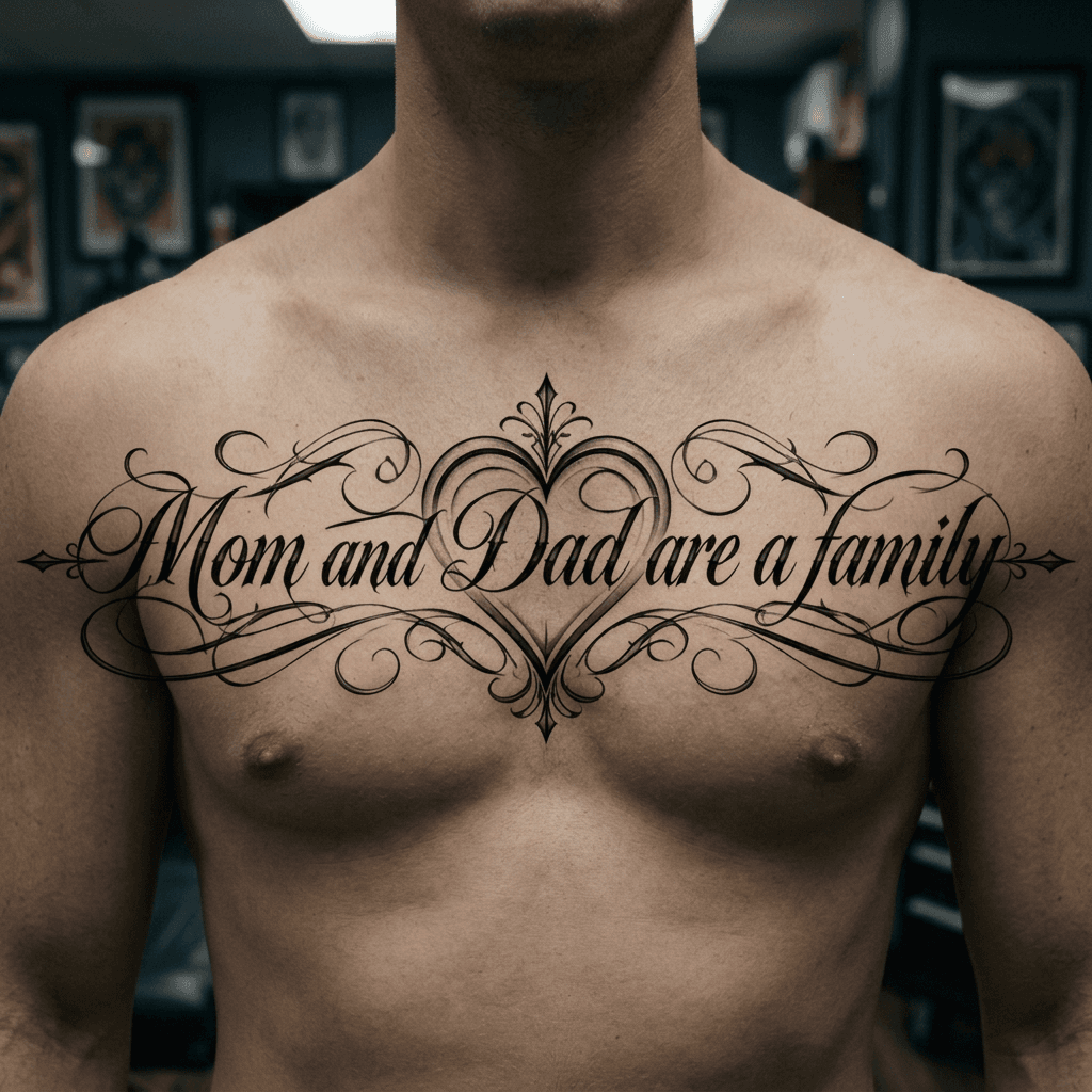 Тату эскиз: Tryon: chest