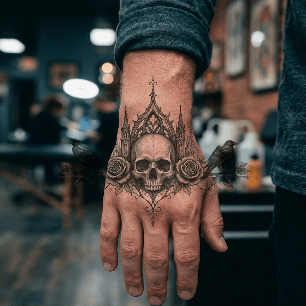 Тату эскиз: Tryon: wrist