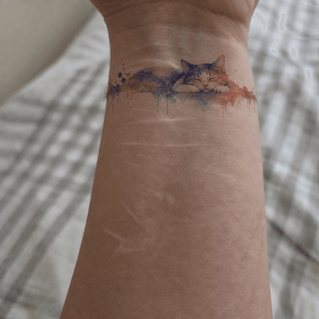 Тату эскиз: Tryon: wrist
