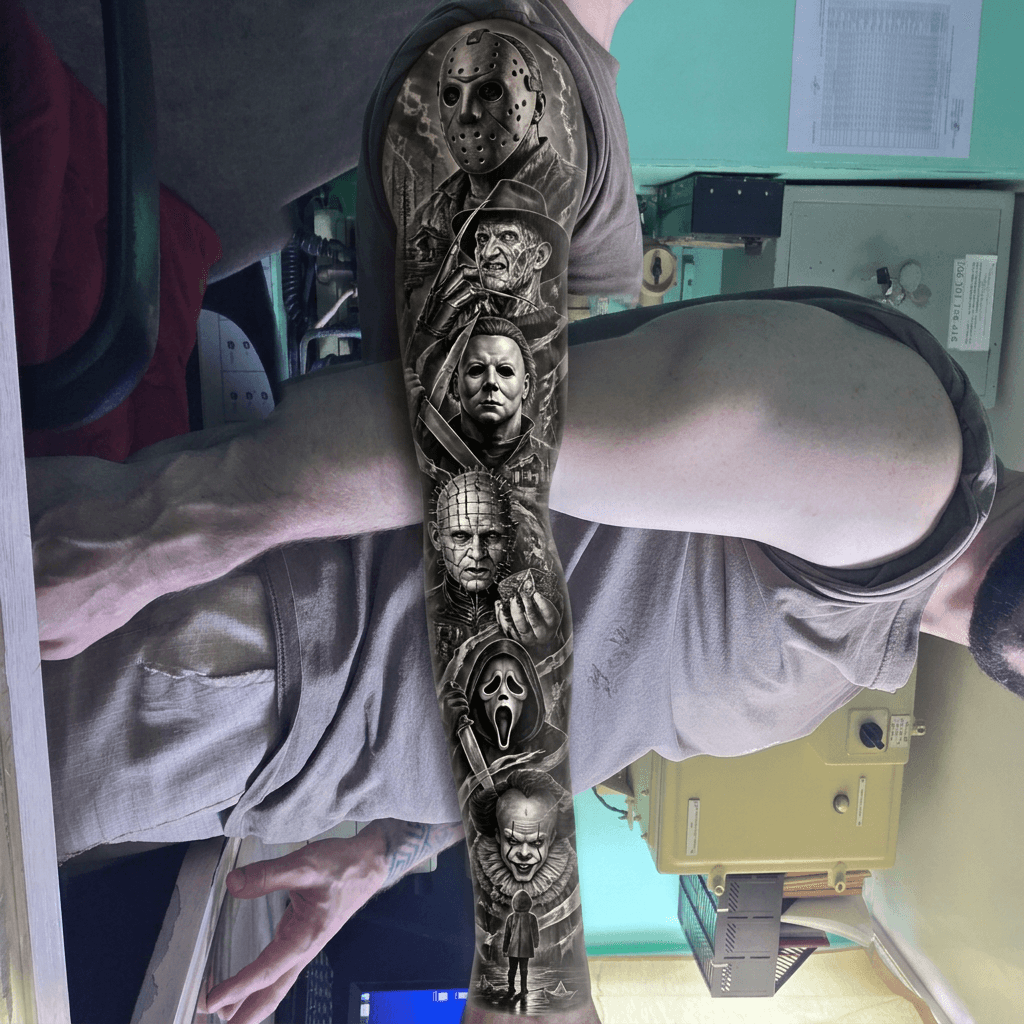 Тату эскиз: Tryon: sleeve