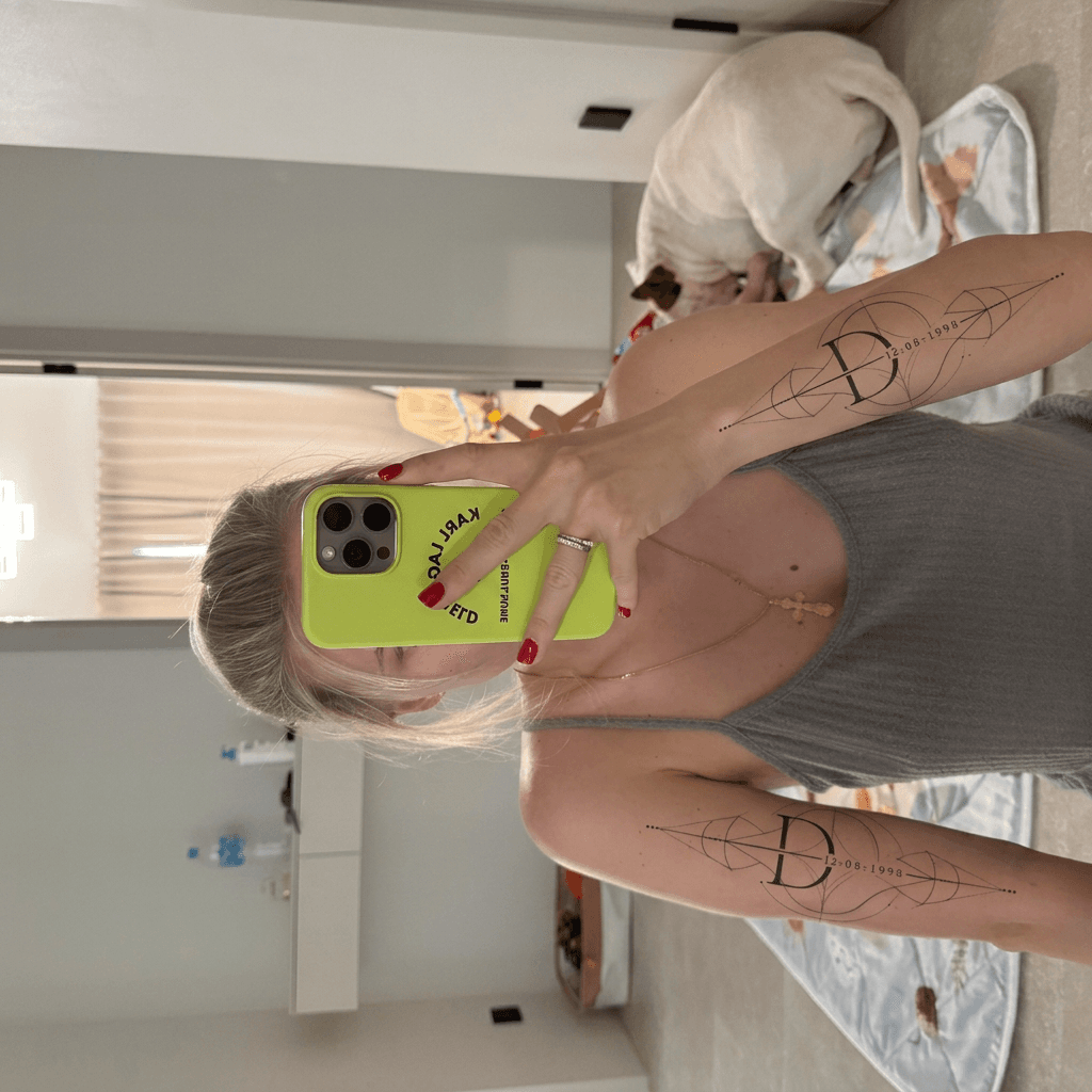 Тату эскиз: Tryon: forearm