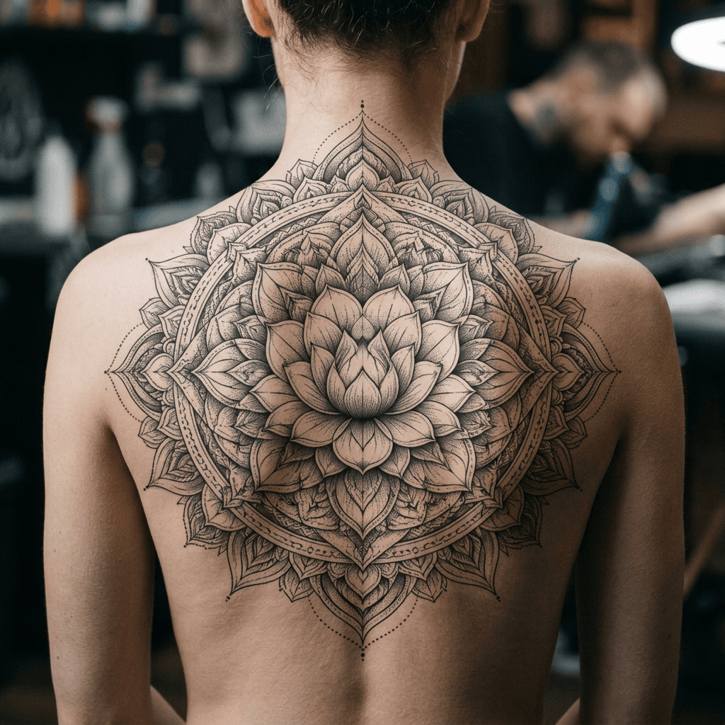 Тату эскиз: Tryon: back