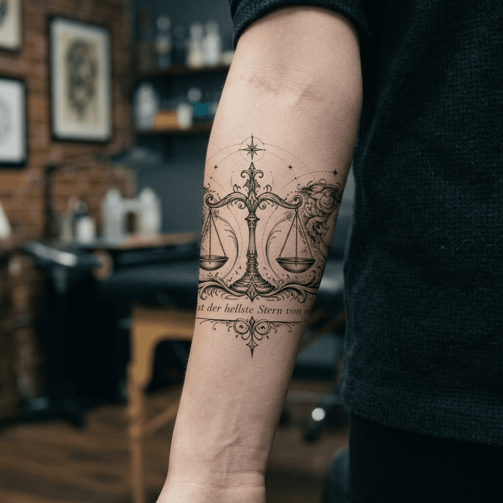 Тату эскиз: Tryon: forearm