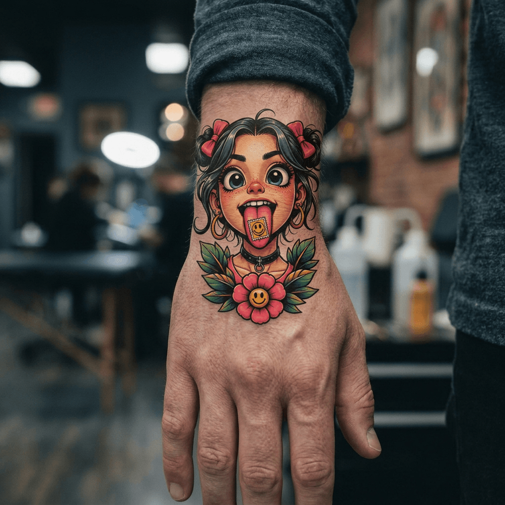 Тату эскиз: Tryon: wrist