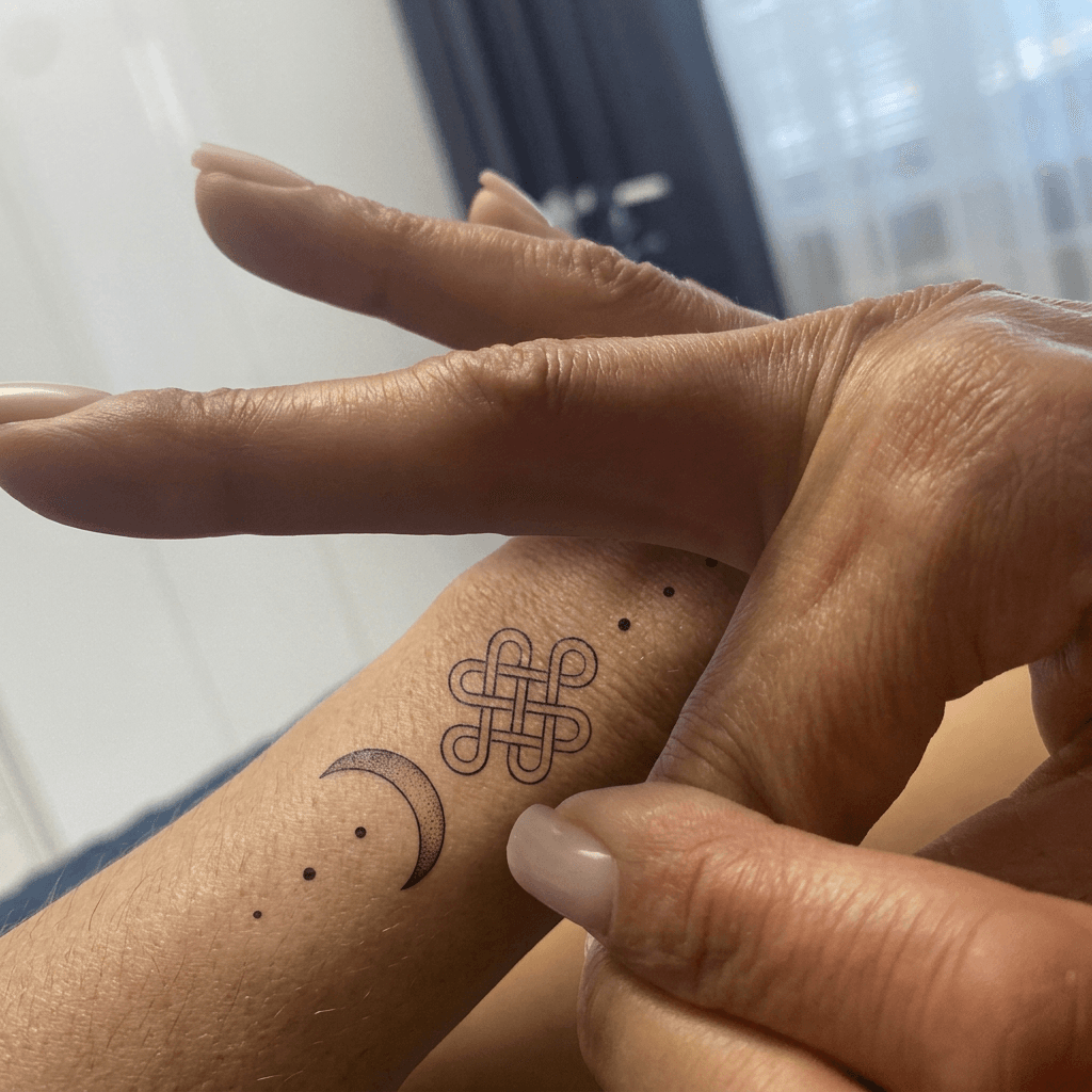 Тату эскиз: Tryon: forearm