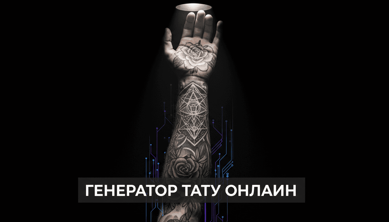 Генератор тату онлайн: создай уникальный эскиз за минуту