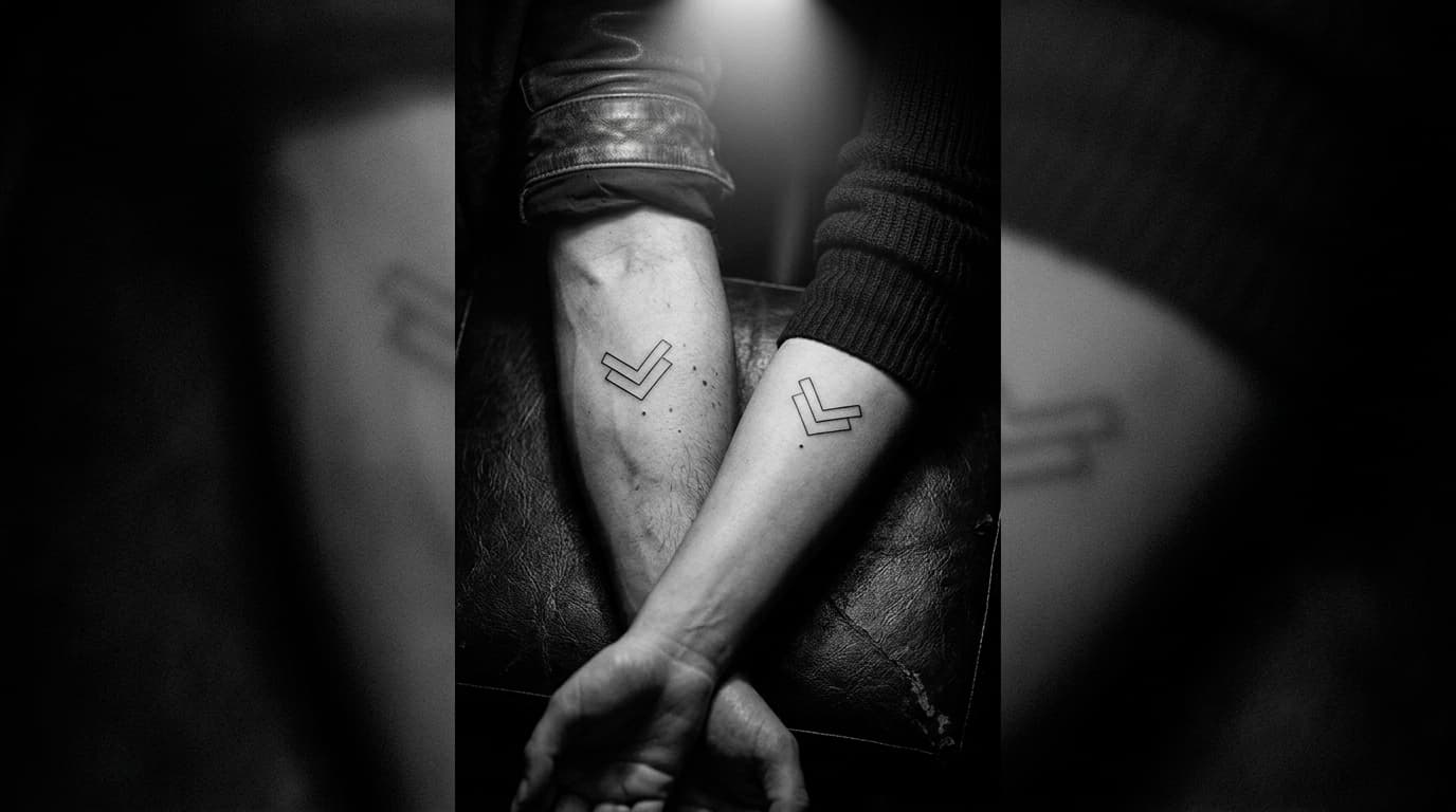 Парные тату: идеи для влюблённых, друзей и семьи