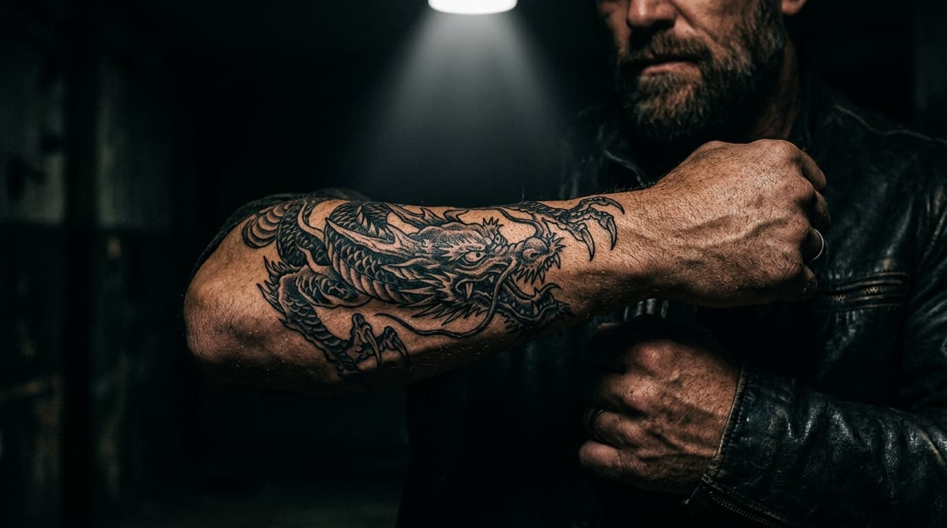 Тату дракон: эскизы, стили и значение