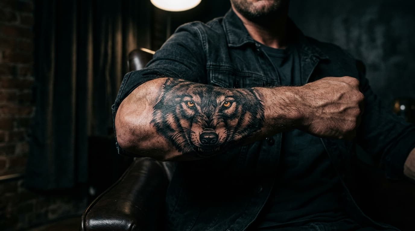 Тату волк: значение, эскизы и стили — полный гид