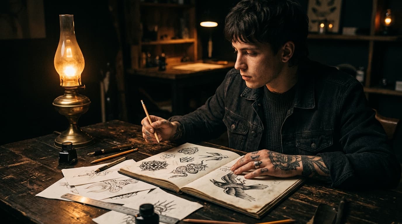 Генератор идей для тату: не знаешь, что набить — спроси ИИ