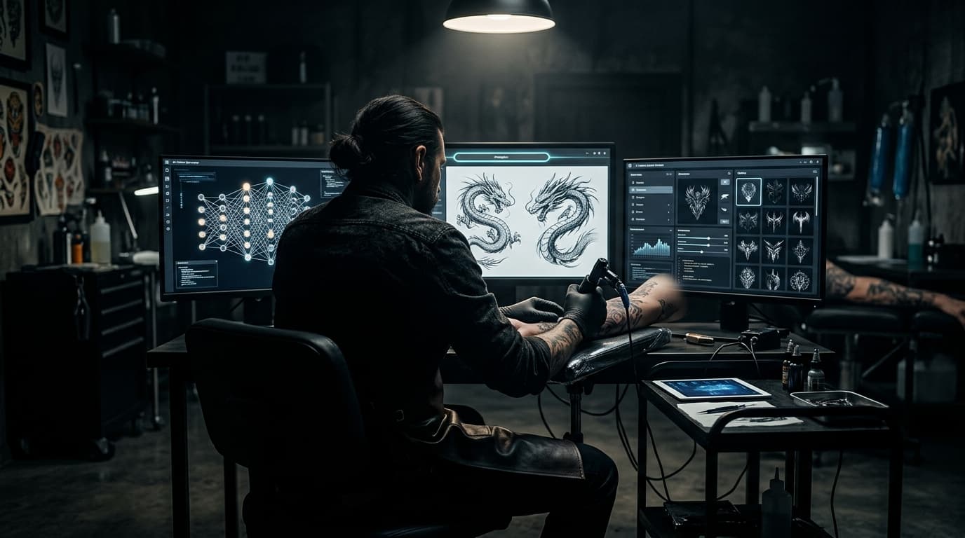 Нейросеть для создания тату: обзор 10 лучших сервисов 2026