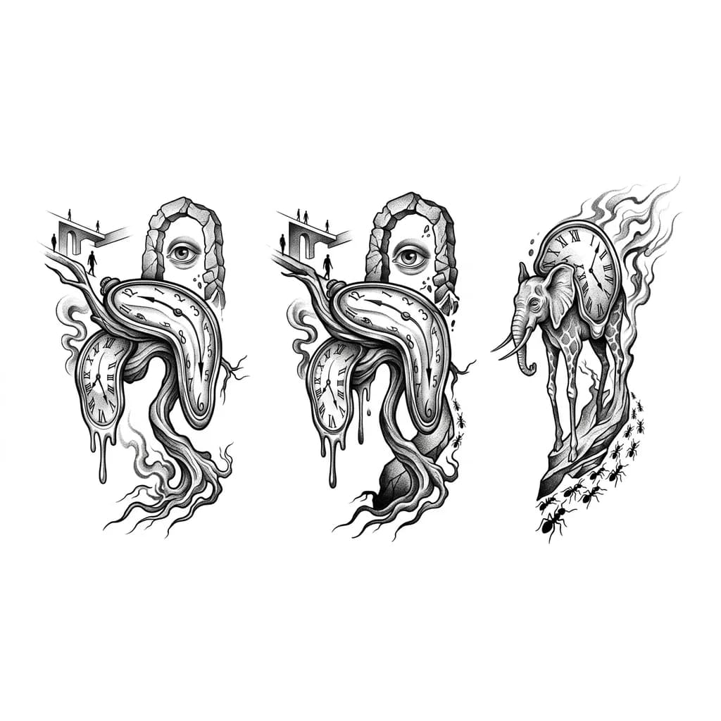 часы плавящиеся как у Дали