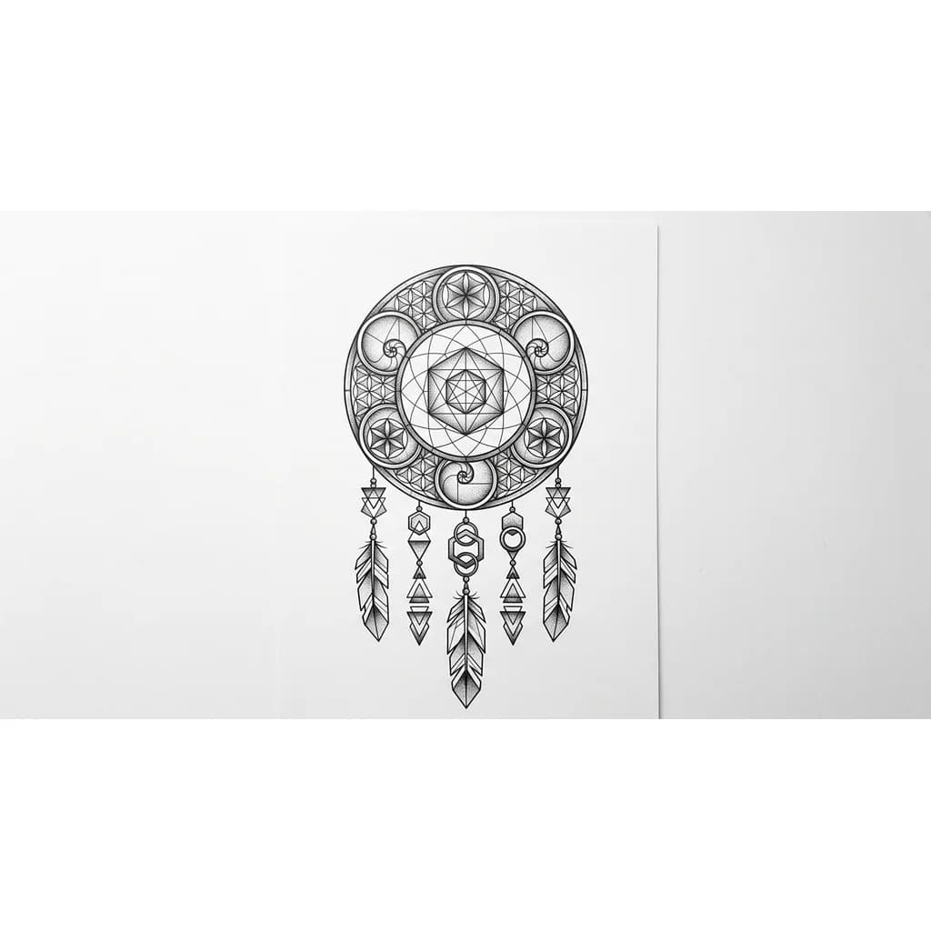 ловец снов геометрический