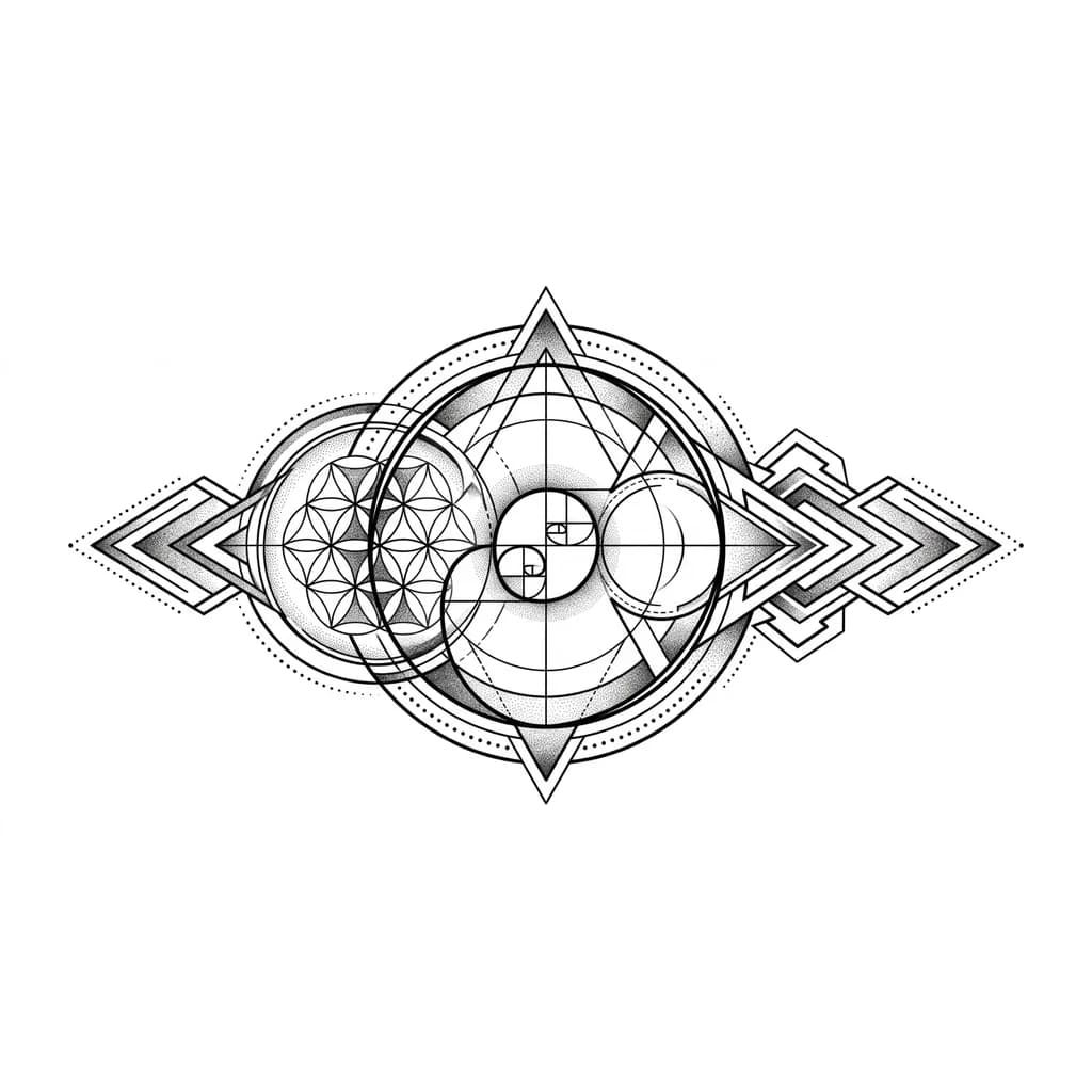 золотое сечение спираль геометрия