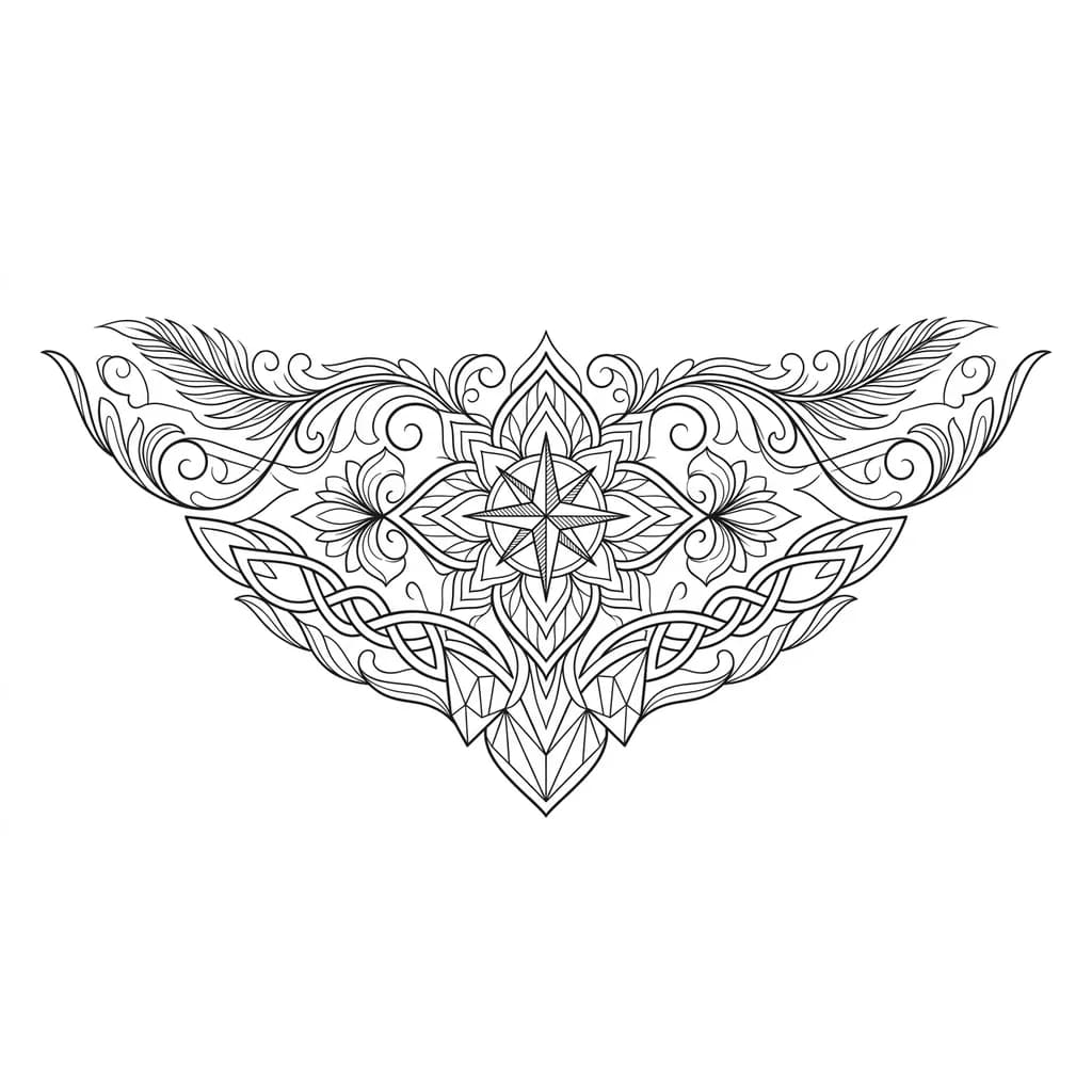 геометрия линейный узор