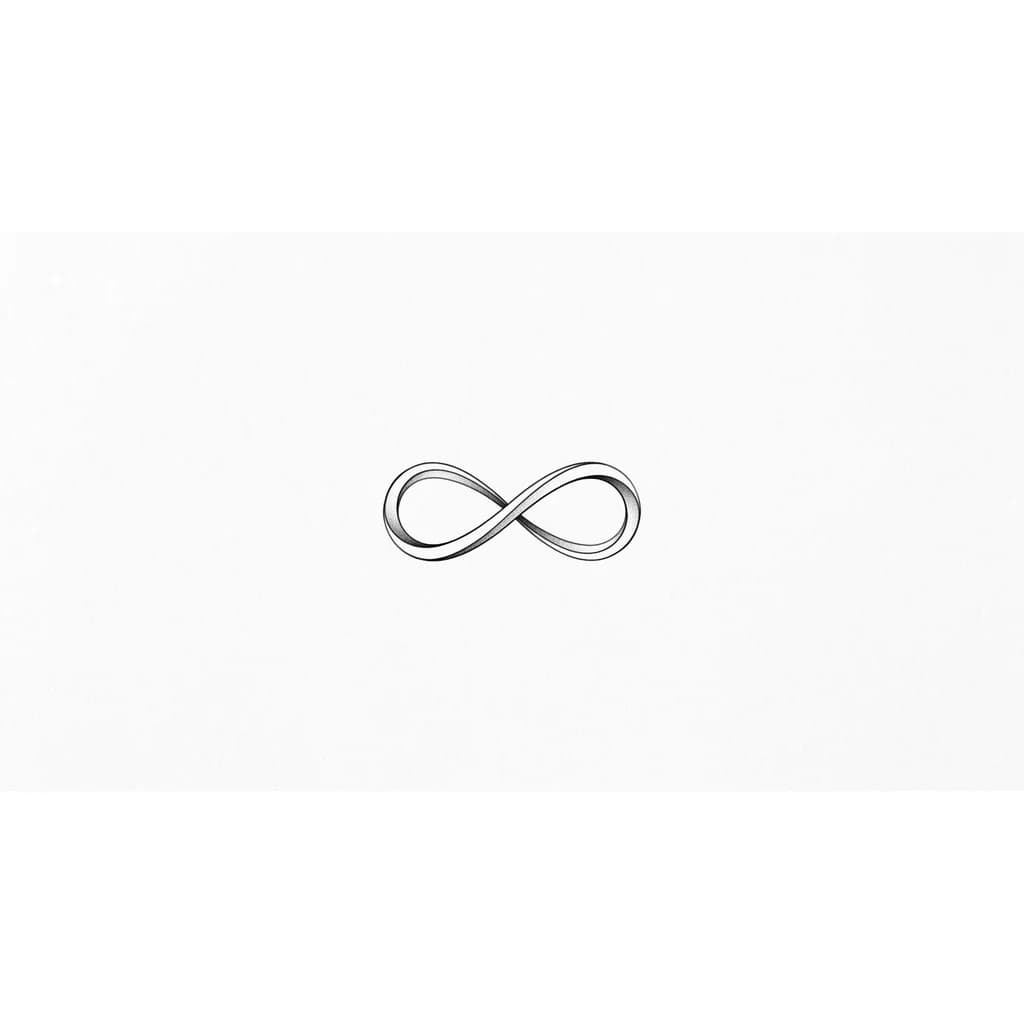 бесконечность на пальце