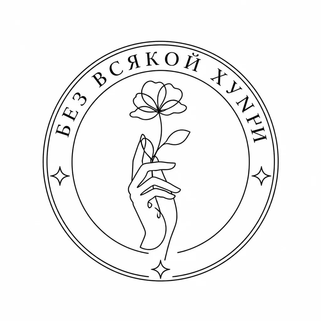 Тату эскиз: Official stamp seal sticker design, circular or hexagonal shape with bold border and center emblem, black and white monochrome, rubber stamp aesthetic, crisp edges, minimalist symbol inside, no fill patterns, tattoo flash sheet illustration, white background, high contrast, clean lines